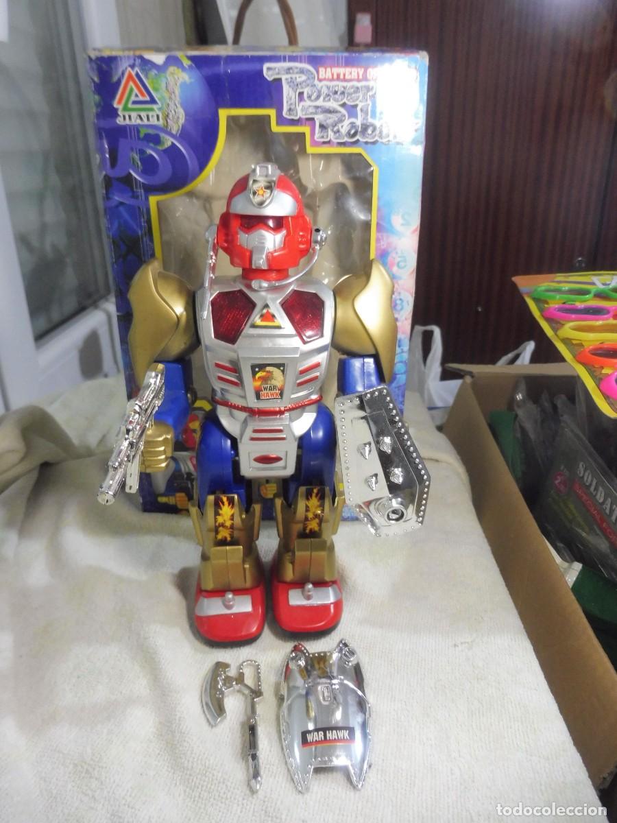 Figuras de acci&oacute;n: Power robot completo,a pilas, funcionando Jiali en caja ref. 33800 - Foto 1