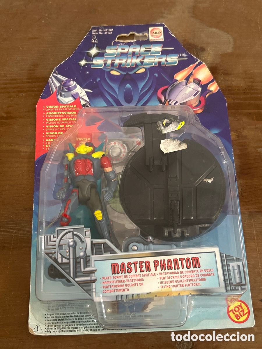 Figurines d'action: FIGURA DE ACCI&Oacute;N MASTER PHANTOM, SPACE STRIKERS TOYBIZ *NUNCA ABIERTO*