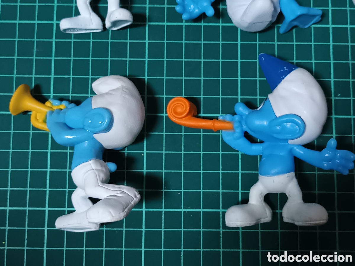 Figuras de acci&oacute;n: Lote de 10 pitufos 2010 McDonalds - Foto 4