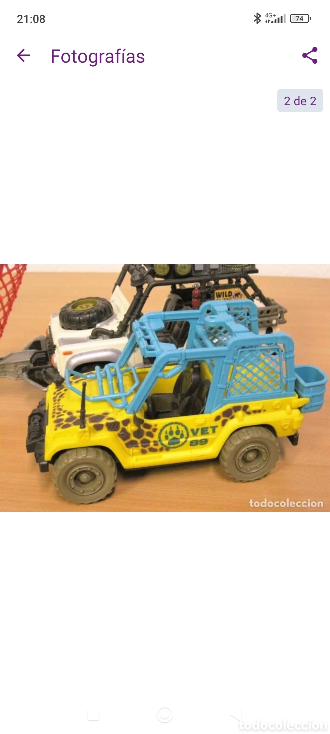Figuras de acci&oacute;n: DOS JEEPS DE LA MARCA CHAP MEI - Foto 1