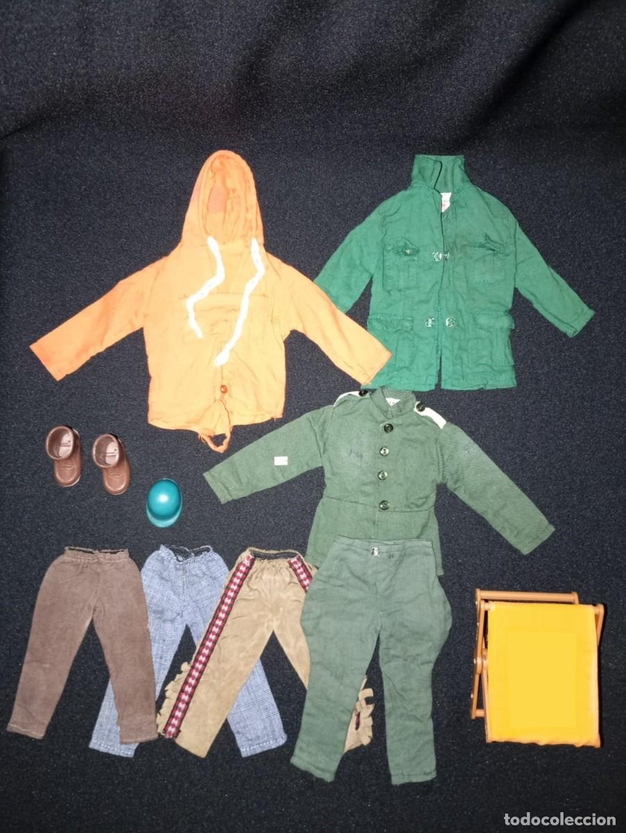 Figuras de acci&oacute;n: Lote de ropa Geyperman Madelman Big jim - Foto 1