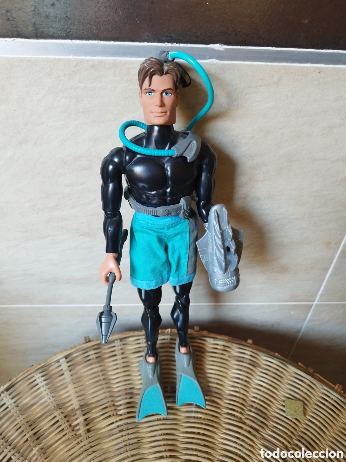 Figuras de acci&oacute;n: Max Steel Combat Diver Mattel 1998. - Foto 1