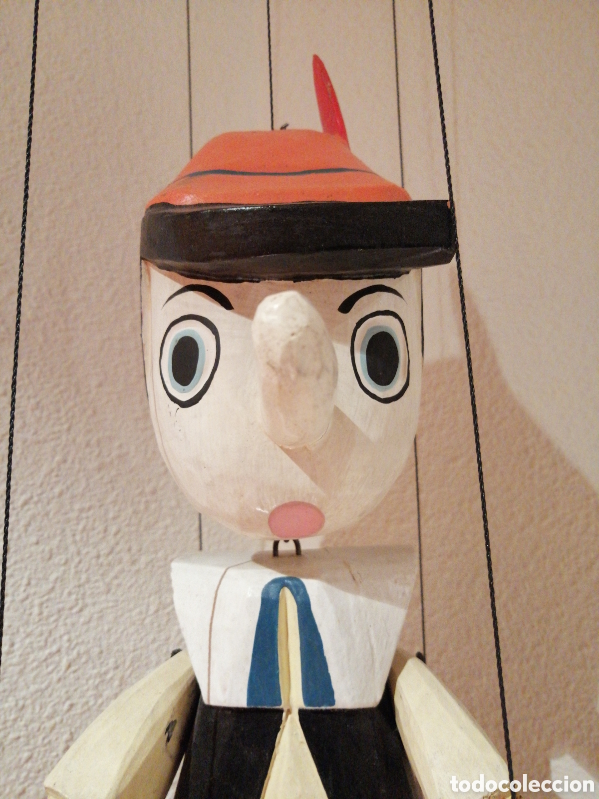 Figuras de acci&oacute;n: MARIONETA PINOCHO DE MADERA - Foto 2