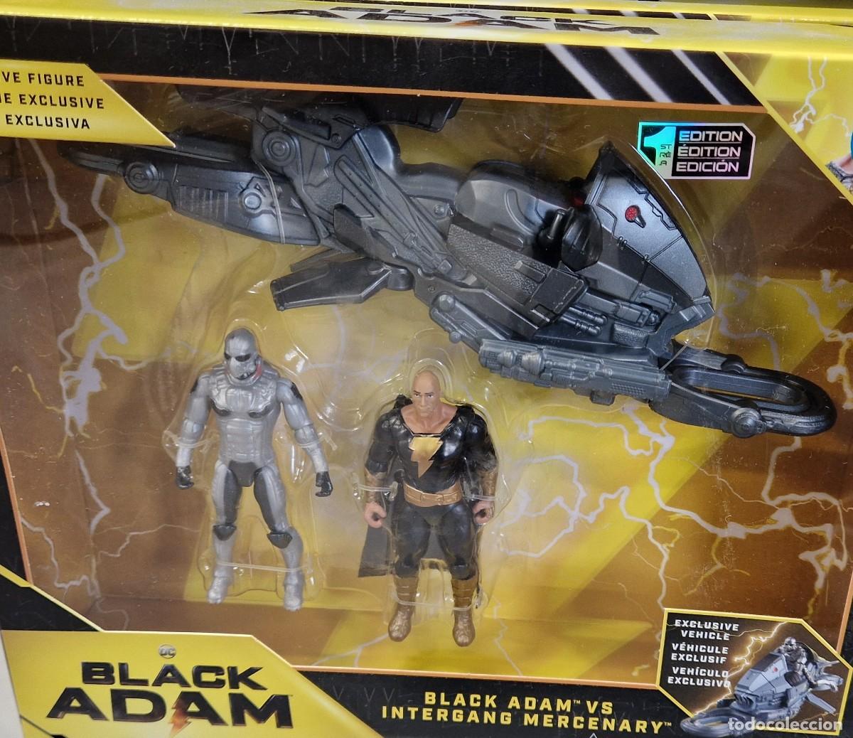 Figuras de acci&oacute;n: BLACK ADAM VS INTERGANG MERCENARY - Foto 1