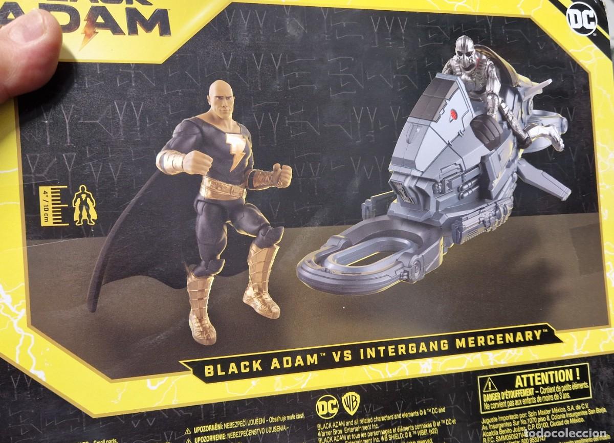 Figuras de acci&oacute;n: BLACK ADAM VS INTERGANG MERCENARY - Foto 2