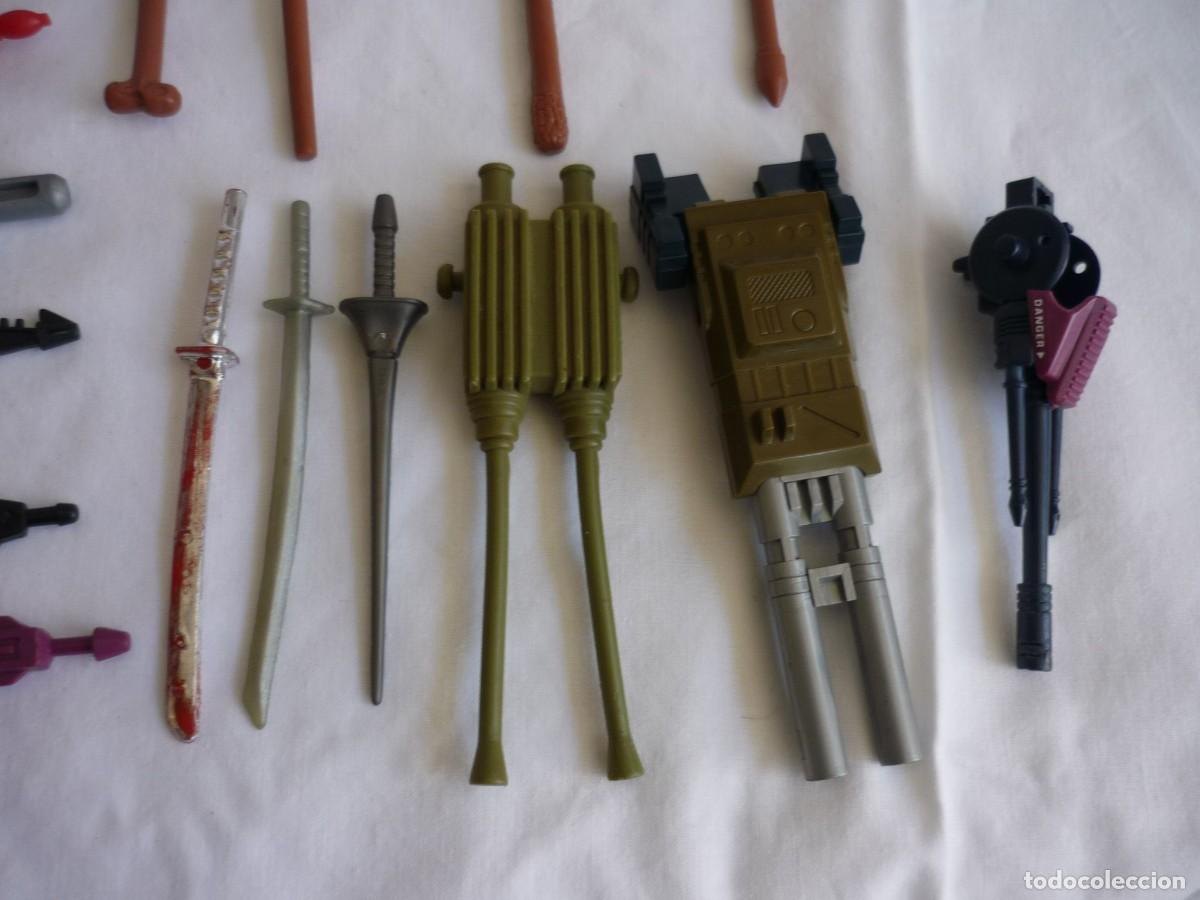 Figuras de acci&oacute;n: Conjunto de armas varias Master Universo, Star Wars, .... - Foto 10