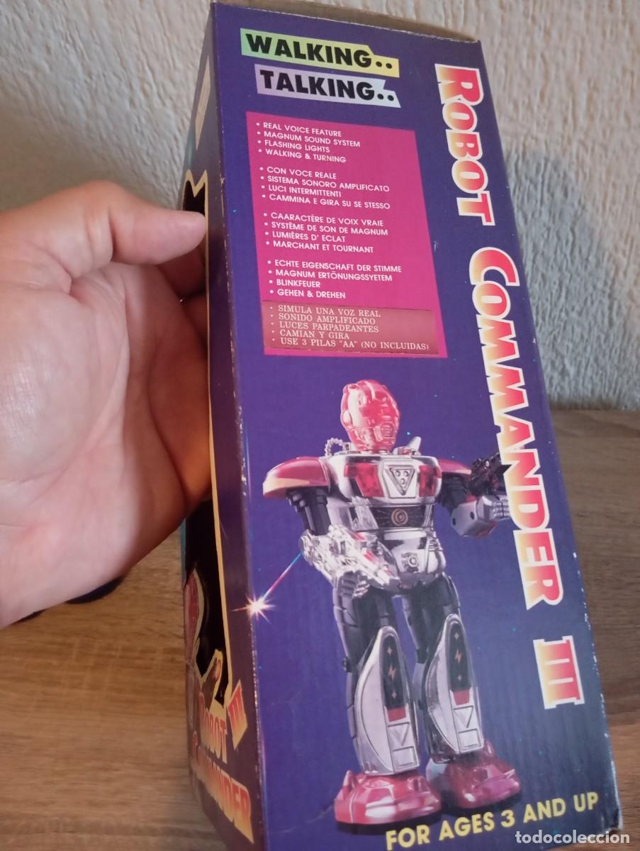 Figuras de acci&oacute;n: ROBOT COMMANDER III A&Ntilde;OS 90 EN SU CAJA - Foto 10