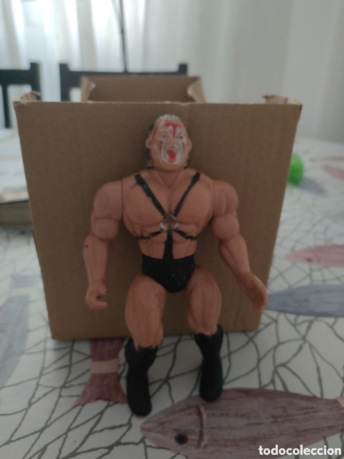 Figuras de acci&oacute;n: Figura Lucha WWF Bootleg - Foto 1