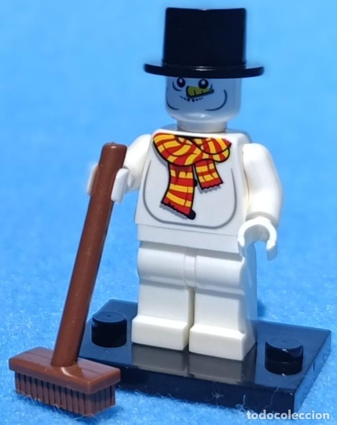 Figuras de acci&oacute;n: Boneco de Neve v2 (Cidade) Lego compat&iacute;vel minifiguras - Foto 1