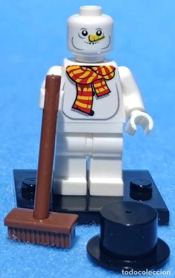Figuras de acci&oacute;n: Boneco de Neve v2 (Cidade) Lego compat&iacute;vel minifiguras - Foto 2