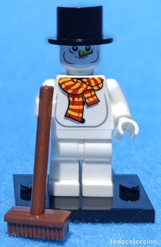 Figuras de acci&oacute;n: Boneco de Neve v2 (Cidade) Lego compat&iacute;vel minifiguras - Foto 3