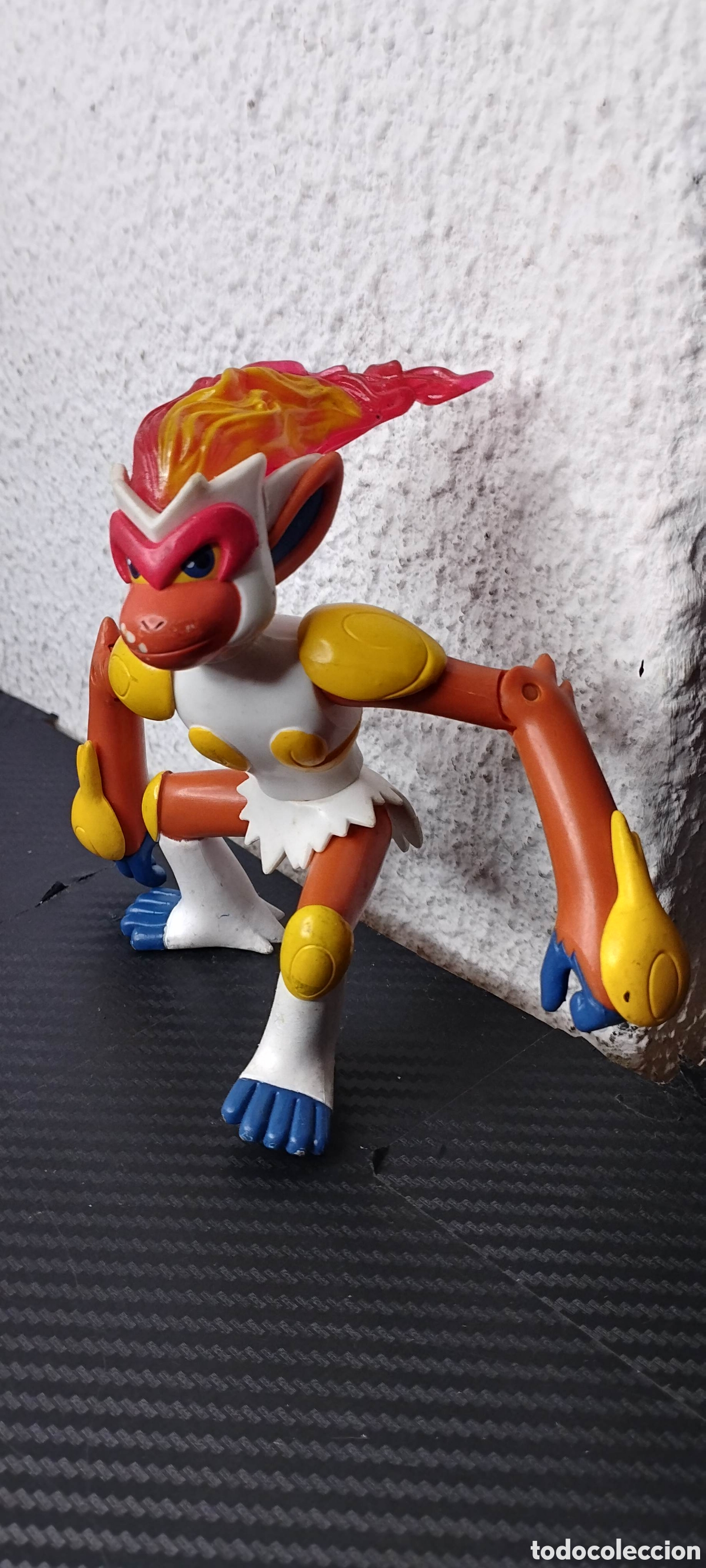 Figuras de a&ccedil;&atilde;o: Antiguo mu&ntilde;eco de goma y pvc