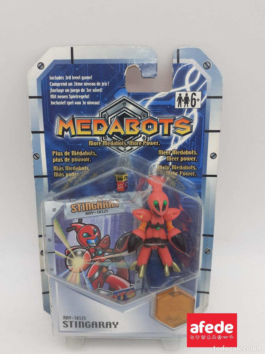 Figuras de acci&oacute;n: PACK MEDABOTS DE HASBRO EN SU BLISTER ORIGINAL. NUEVO. - Foto 3