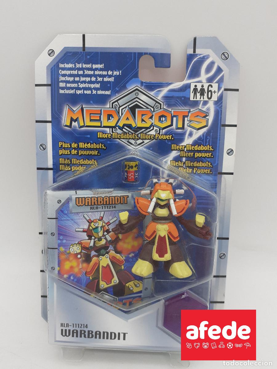 Figuras de acci&oacute;n: PACK MEDABOTS DE HASBRO EN SU BLISTER ORIGINAL. NUEVO. - Foto 4