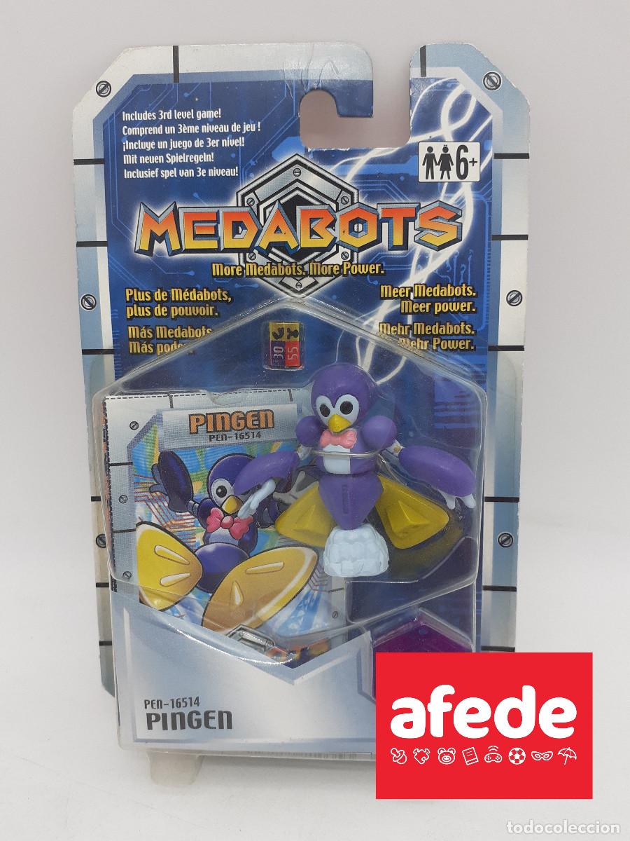 Figuras de acci&oacute;n: PACK MEDABOTS DE HASBRO EN SU BLISTER ORIGINAL. NUEVO. - Foto 6