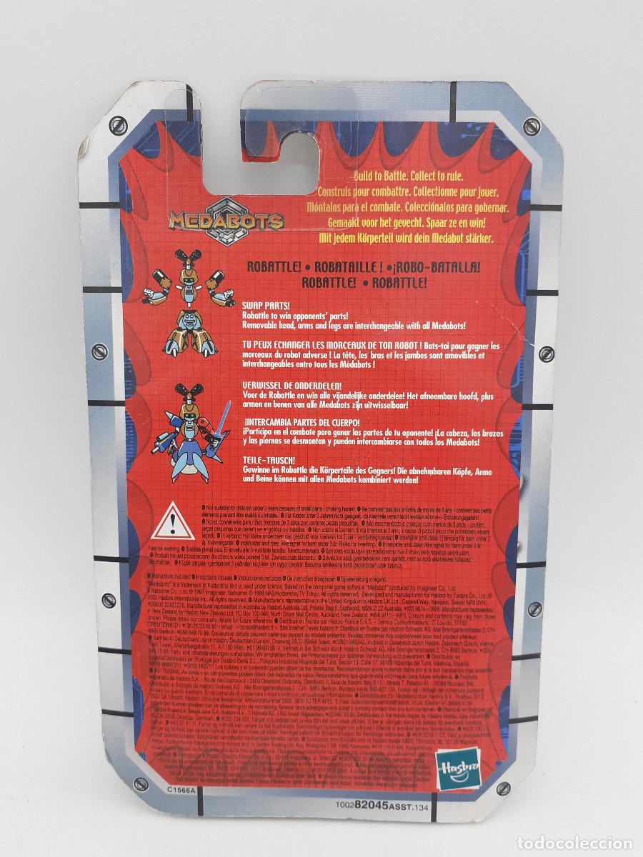 Figuras de acci&oacute;n: PACK MEDABOTS DE HASBRO EN SU BLISTER ORIGINAL. NUEVO. - Foto 7
