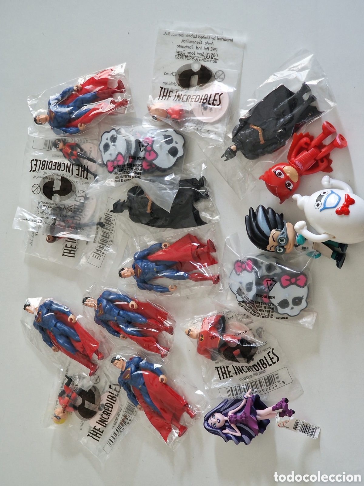 Figuras de acci&oacute;n: Lote Mu&ntilde;ecos Incre&iacute;bles y Superh&eacute;roes - Foto 1