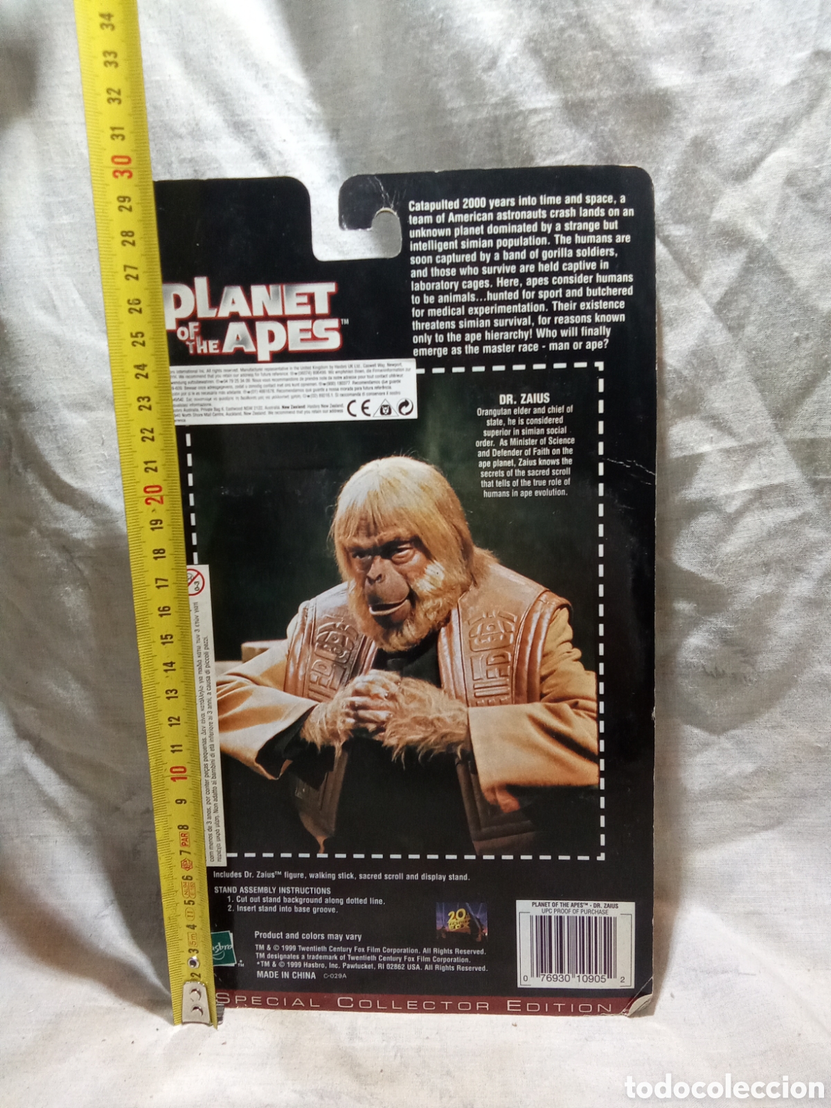 Figuras de acci&oacute;n: DR. ZAIUS DE EL PLANETA DE LOS SIMIOS DE HASBRO EN CAJA - Foto 3