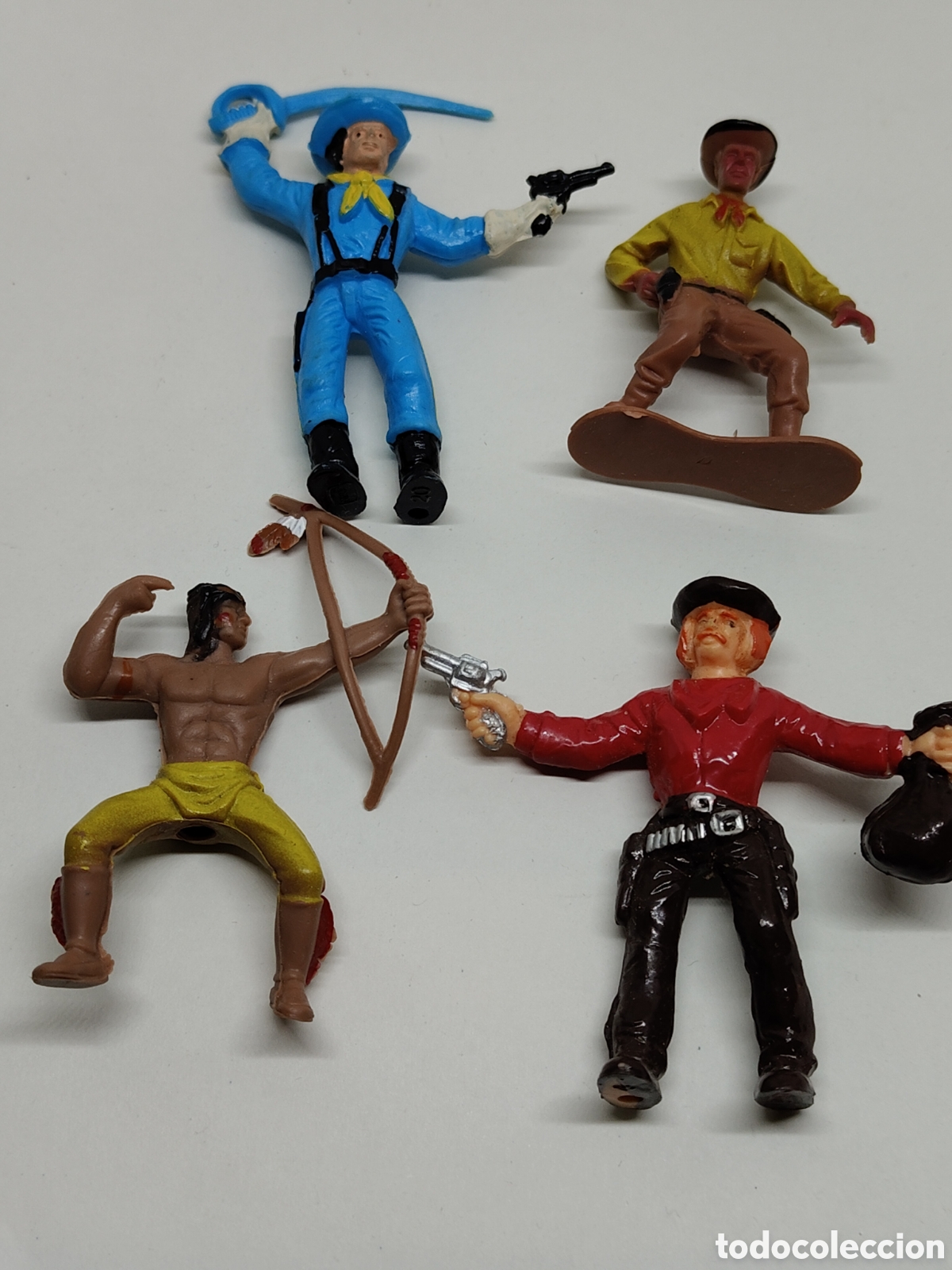 Figuras de acci&oacute;n: LOTE 4 MU&Ntilde;ECOS-FIGURAS OESTE DE COMANSI - CAR66 - Foto 1