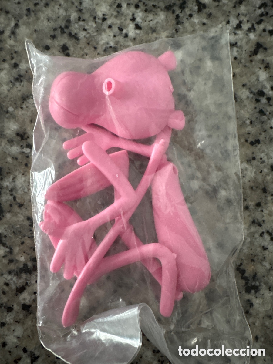 Figuras de acci&oacute;n: Mu&ntilde;eco Pantera Rosa detergentes Skip precintada (A12) - Foto 2