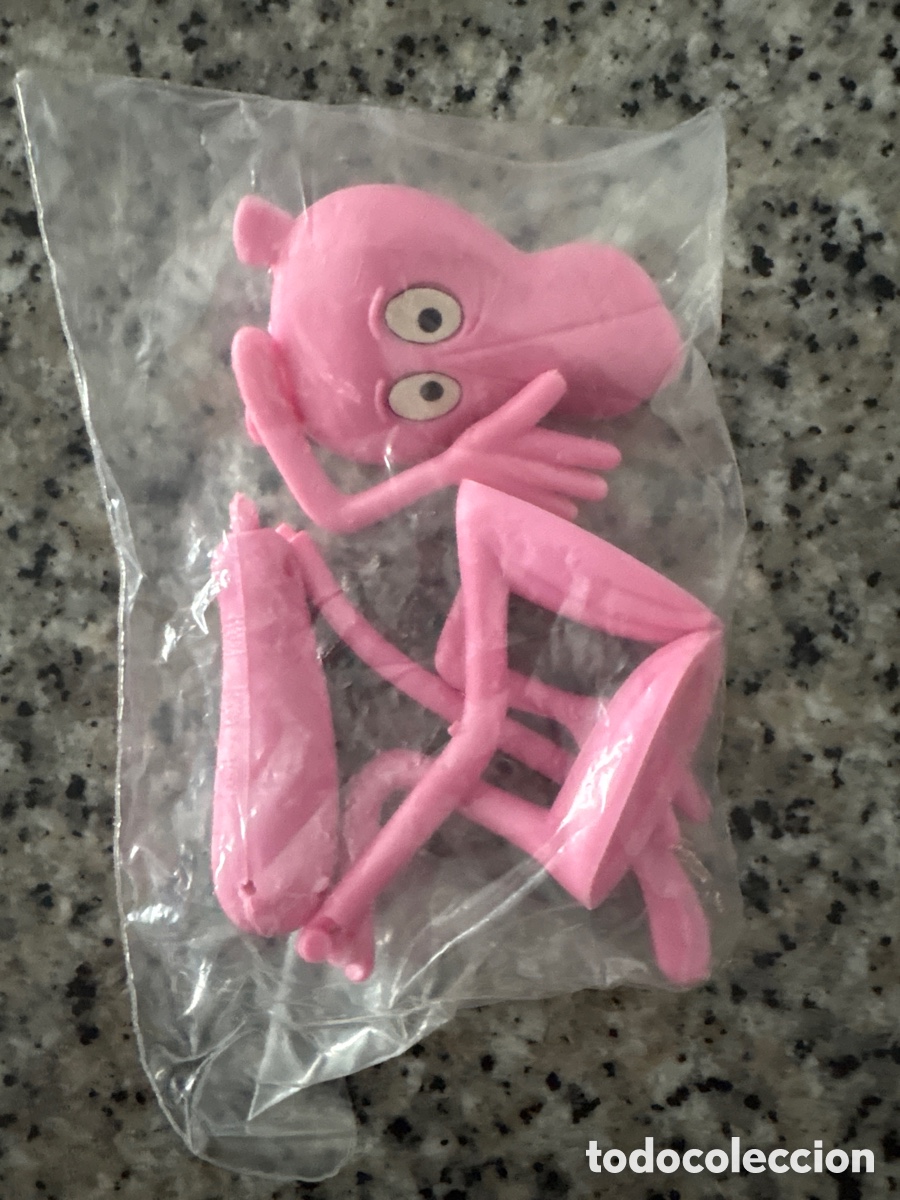 Figuras de acci&oacute;n: Mu&ntilde;eco Pantera Rosa detergentes Skip precintada (A12) - Foto 1