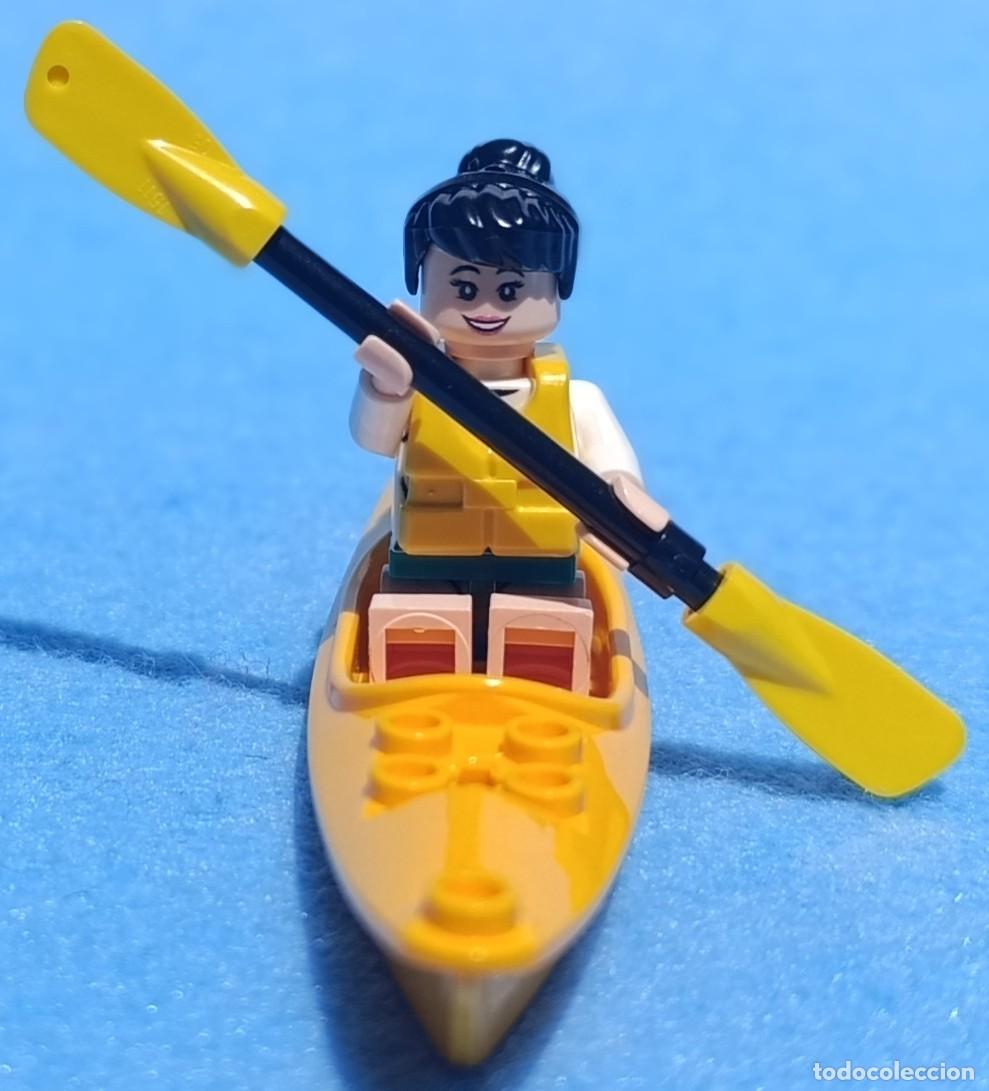 Figuras de acci&oacute;n: Cano&iacute;sta v2 (Cidade) Lego compat&iacute;vel minifiguras - Foto 2