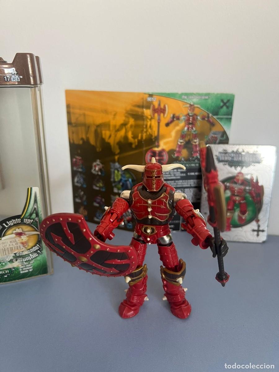Figuras de acci&oacute;n: MEGABLOKS MAG WARRIORS MAGN&Eacute;TICO REF: 9012 A&Ntilde;O 2005 CON CAJA - Foto 1