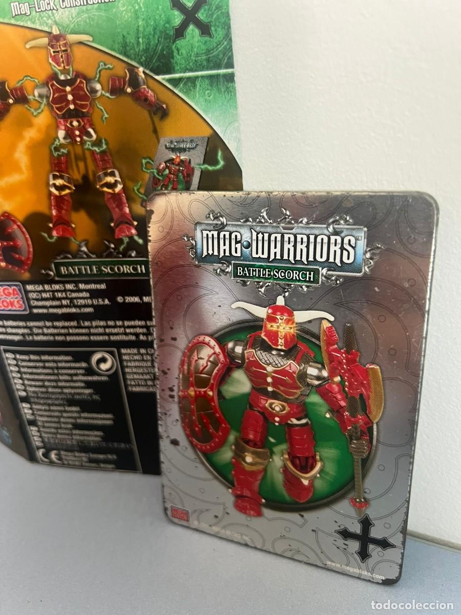 Figuras de acci&oacute;n: MEGABLOKS MAG WARRIORS MAGN&Eacute;TICO REF: 9012 A&Ntilde;O 2005 CON CAJA - Foto 4