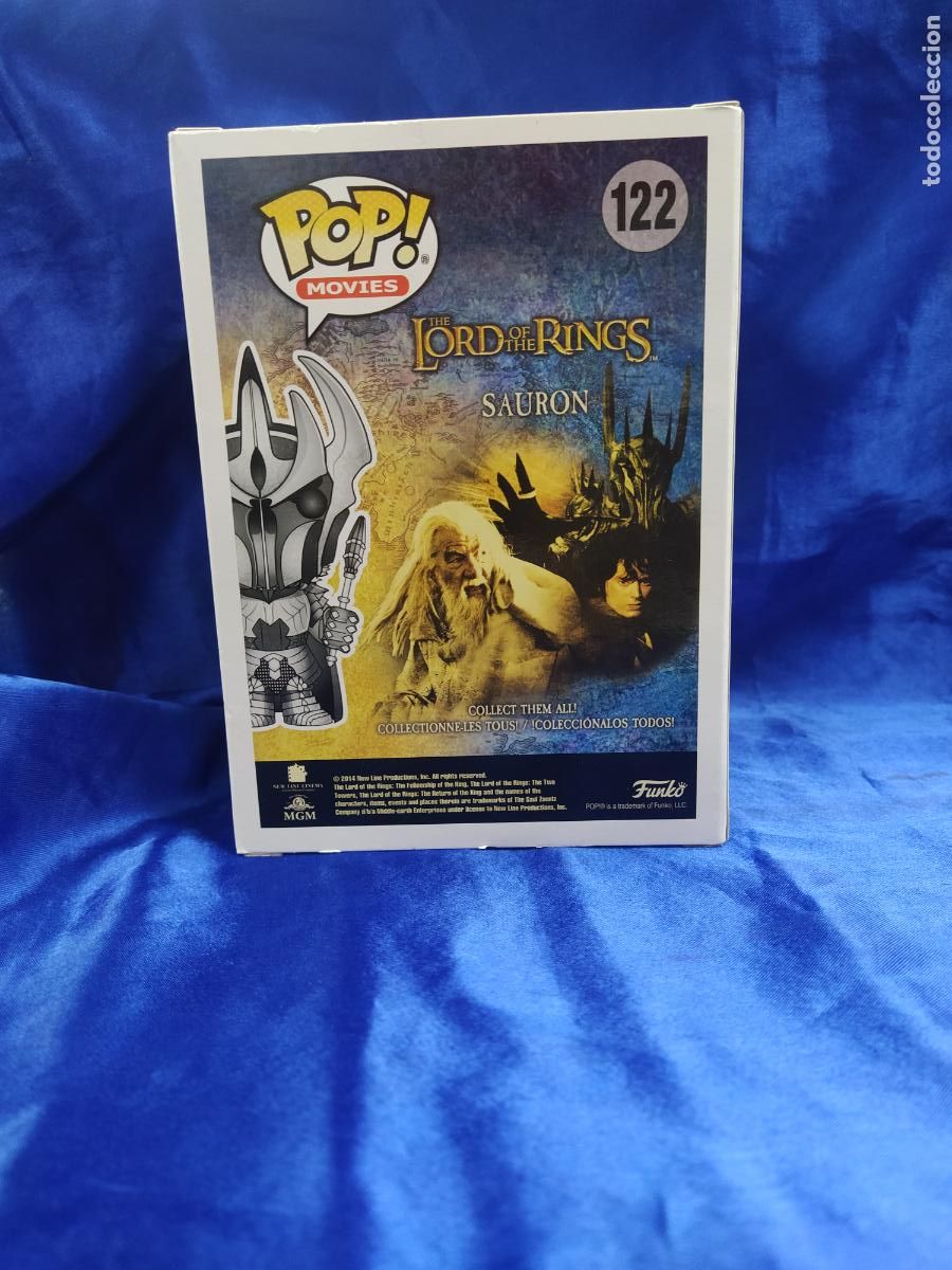 Figuras de acci&oacute;n: FUNKO NUMERO 122 SAURON EL SE&Ntilde;OR DE LOS ANILLOS ELDSA - Foto 3