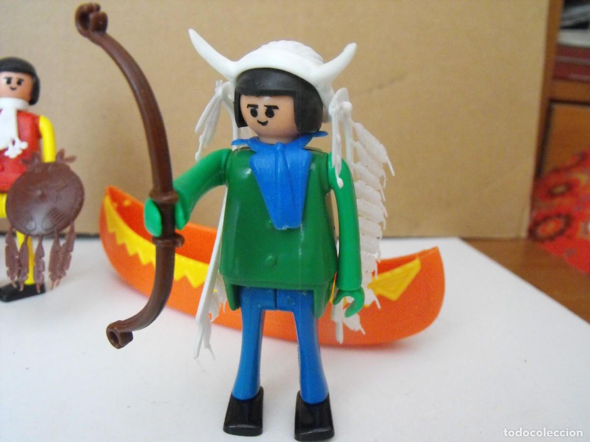 Figuras de acci&oacute;n: CEFA BOYS o PLAY KIT. Grupo de indios con complementos. Oeste. - Foto 4