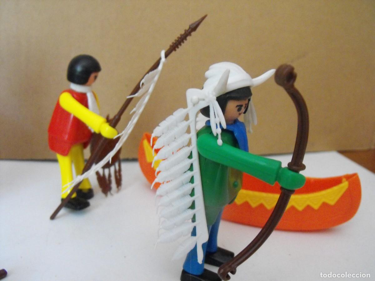 Figuras de acci&oacute;n: CEFA BOYS o PLAY KIT. Grupo de indios con complementos. Oeste. - Foto 5