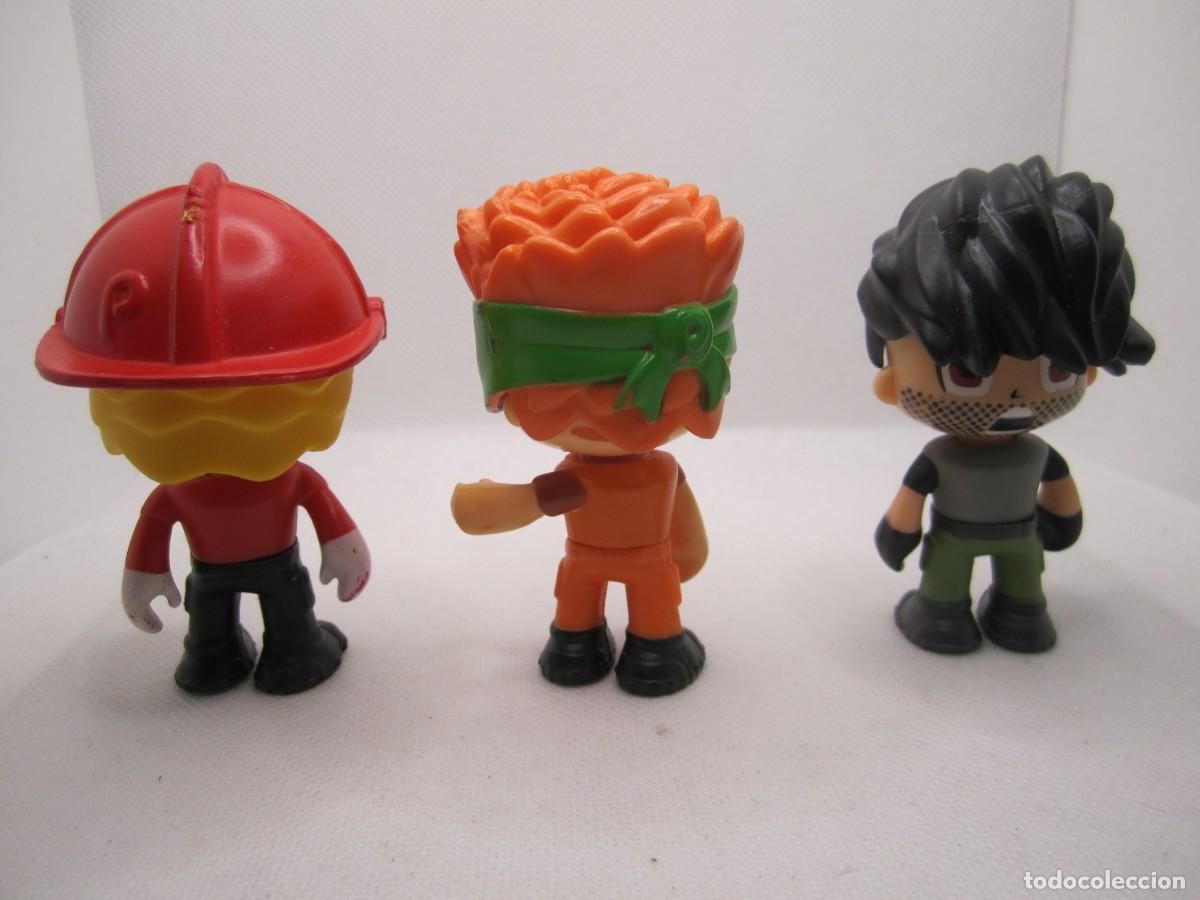 Figuras de acci&oacute;n: lote 3 mu&ntilde;ecos pin y pon action - Foto 2