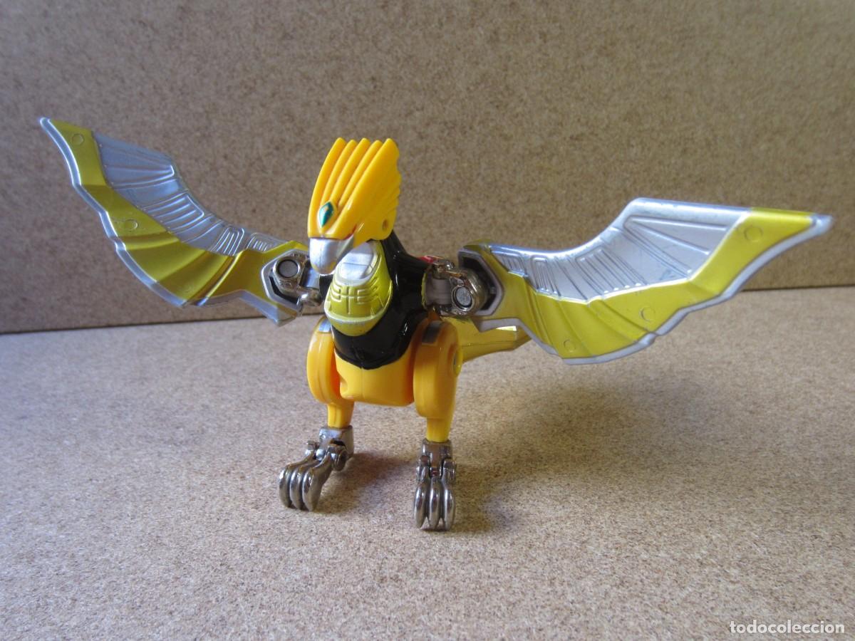 Figuras de a&ccedil;&atilde;o: Gao Yellow Eagle (Power Animal) (Power Rangers Wild Force) (Bandai)