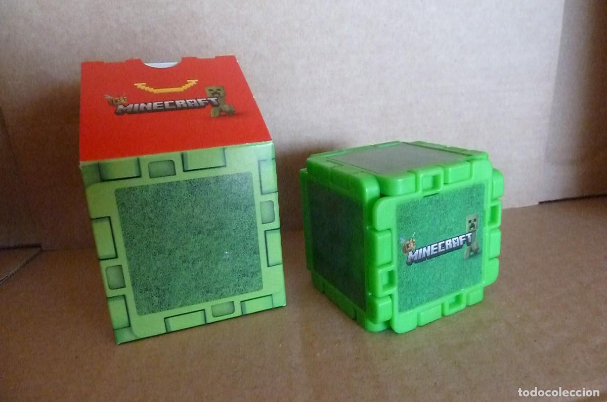Figuras de acci&oacute;n: Cubo Minecraft. Mcdonalds 2025 - Foto 1