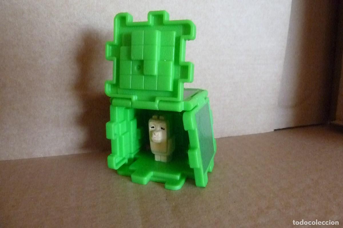Figuras de acci&oacute;n: Cubo Minecraft. Mcdonalds 2025 - Foto 2