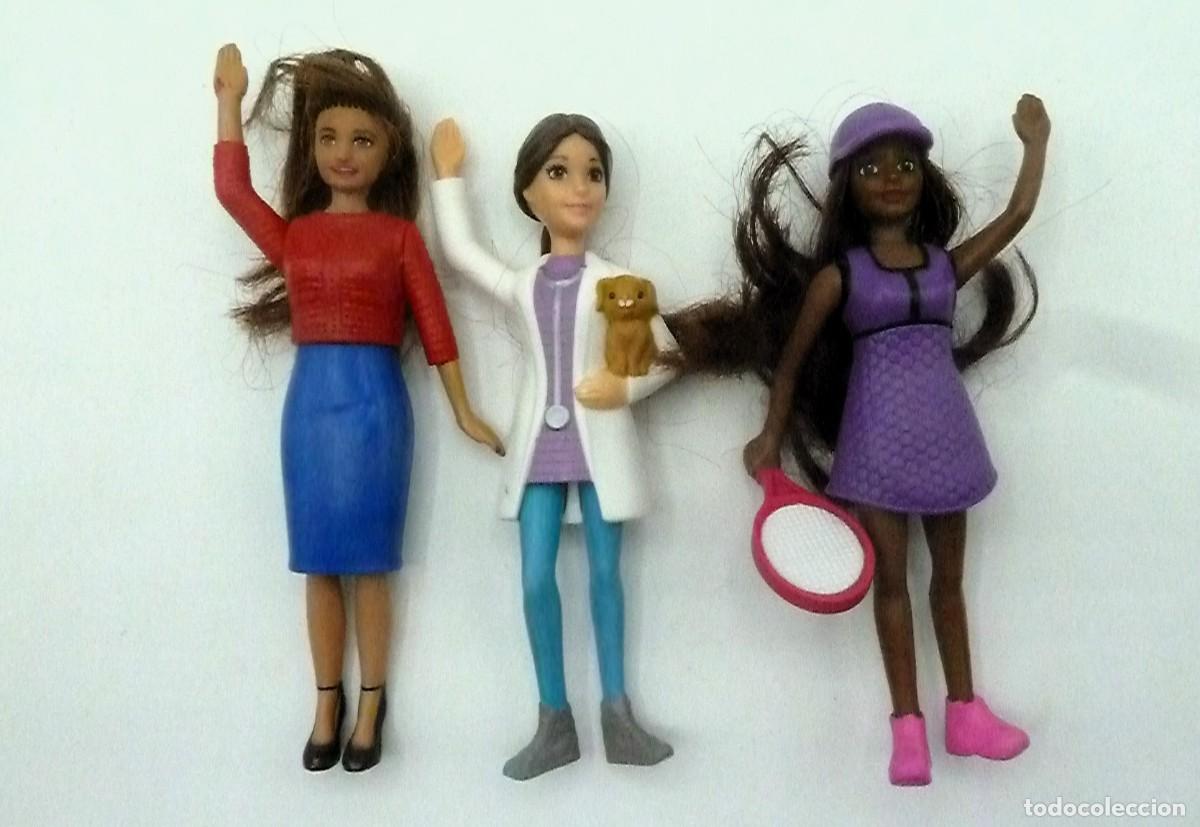 Figuras de acci&oacute;n: Lote Barbie Mcdonalds y Burger King - Foto 1