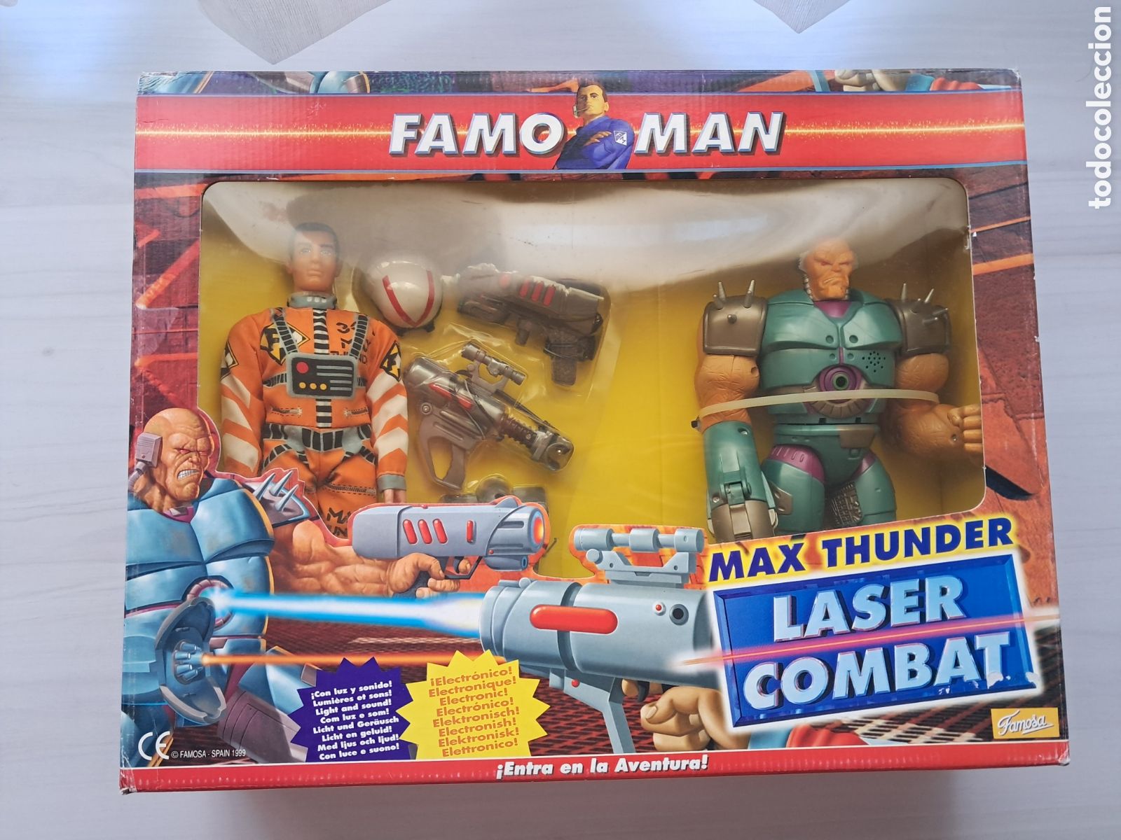 Figuras de acci&oacute;n: Famoman max thunder laser combat - Foto 1