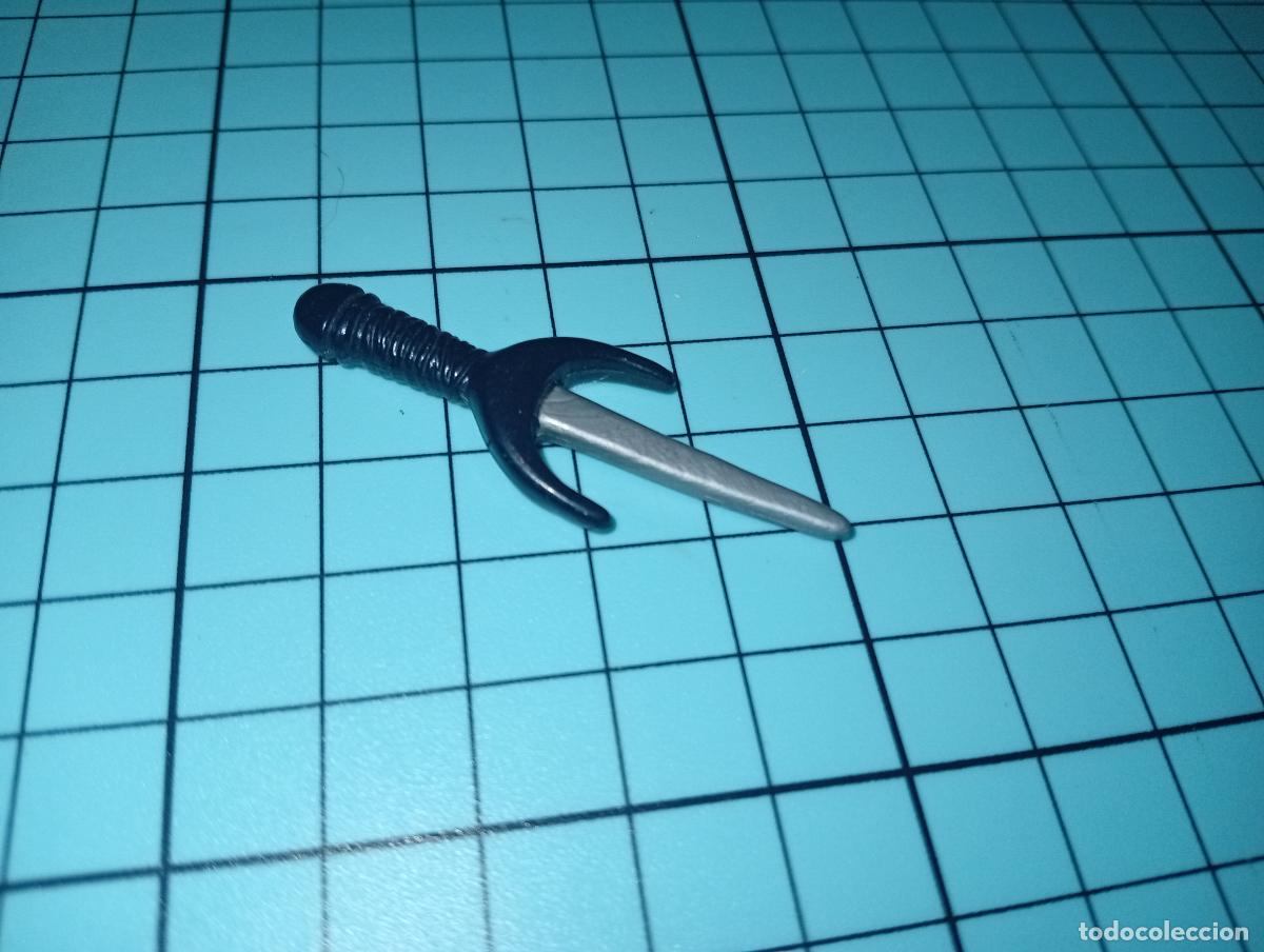 Figuras de acci&oacute;n: Arma Ninja Warriors cuchillo Bootleg masters a&ntilde;os 80 - Foto 4