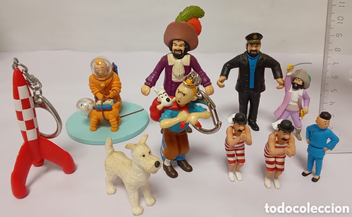 Figuras de acci&oacute;n: Lote figuras Tint&iacute;n variadas - Foto 1