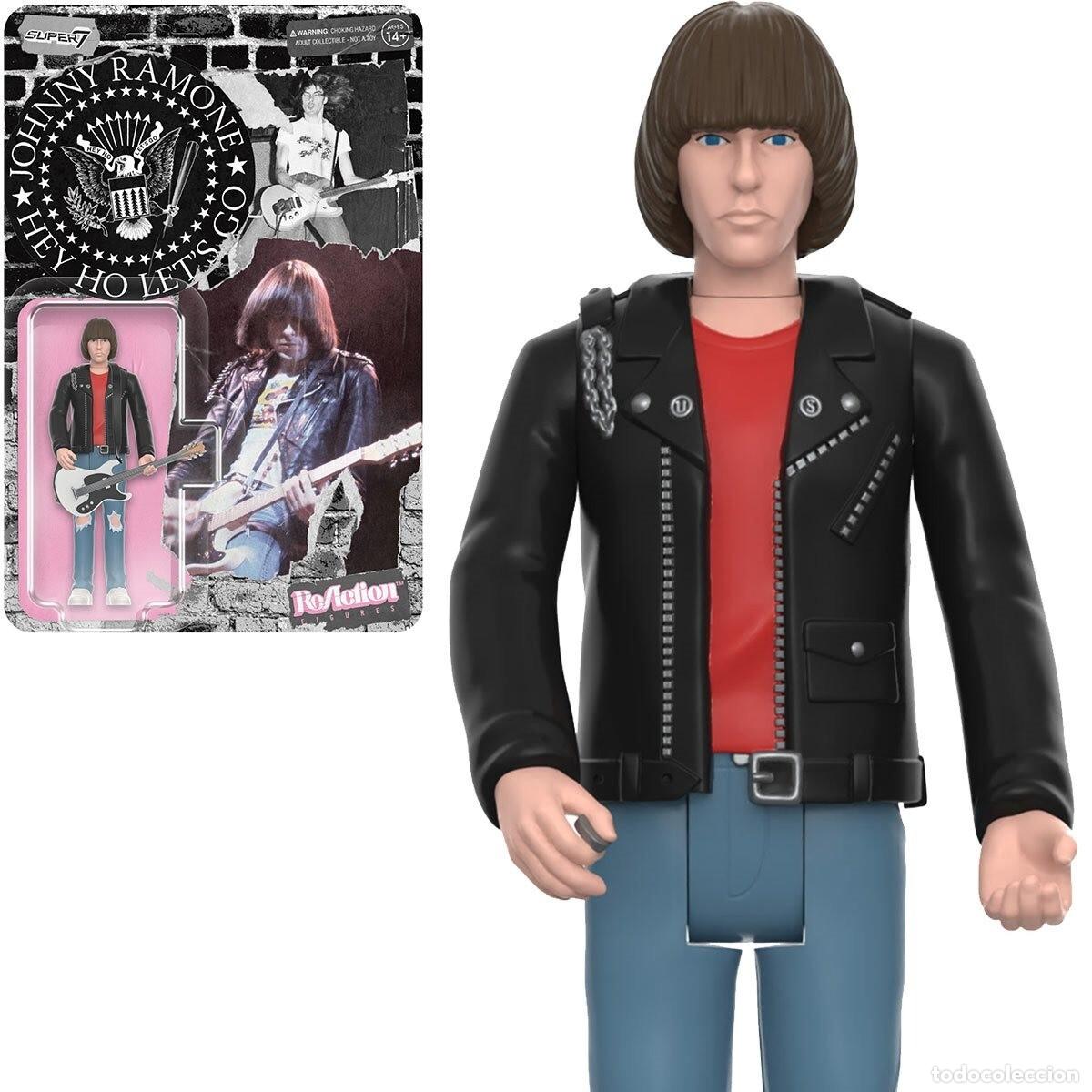 Figuras de acci&oacute;n: Johnny Ramone 10 cm - ReAction - Foto 1