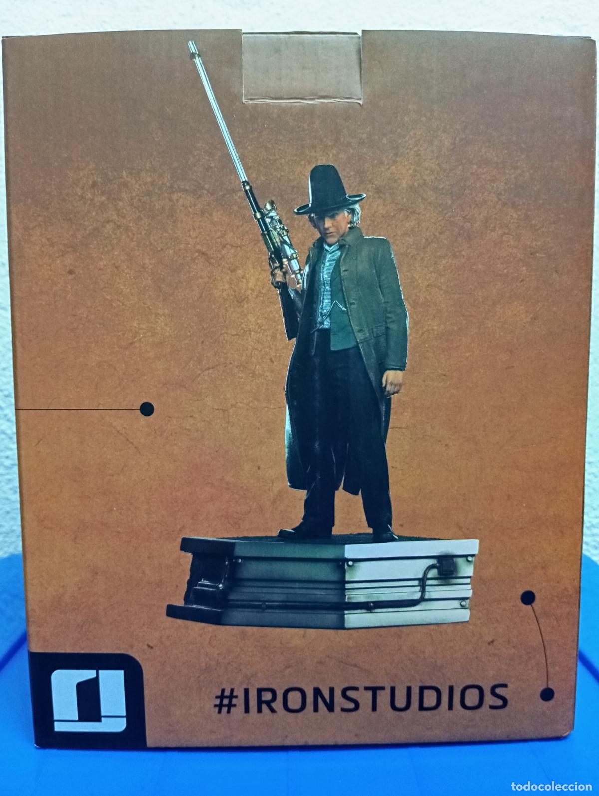 Figuras de acci&oacute;n: Iron Studios Doc Brown Regreso al Futuro 3 - Foto 2