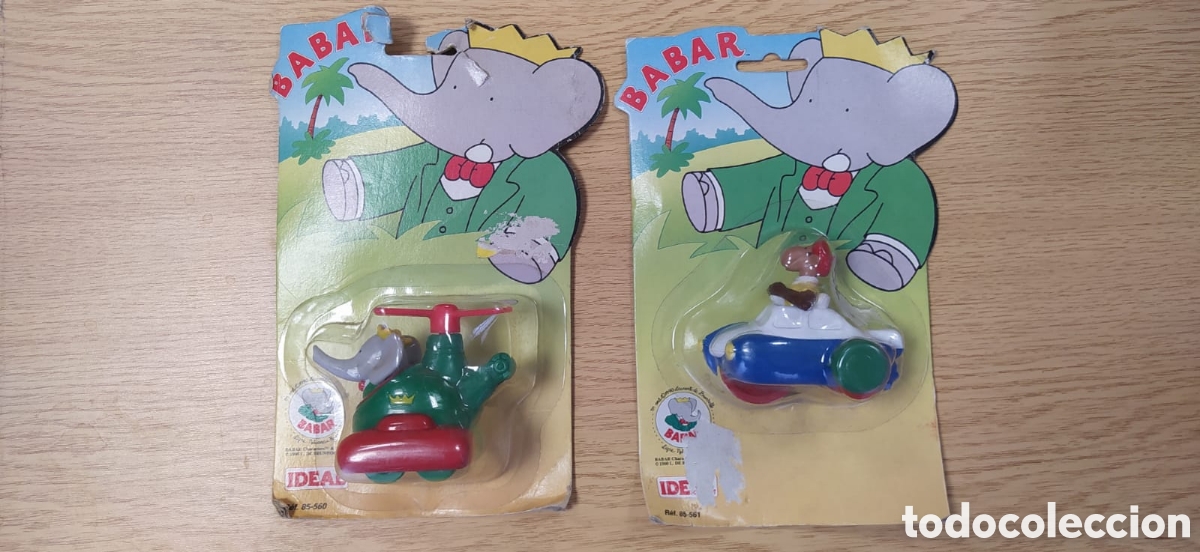 Figuras de acci&oacute;n: BABAR IDEAL LOTE DOS BLISTERS - Foto 1