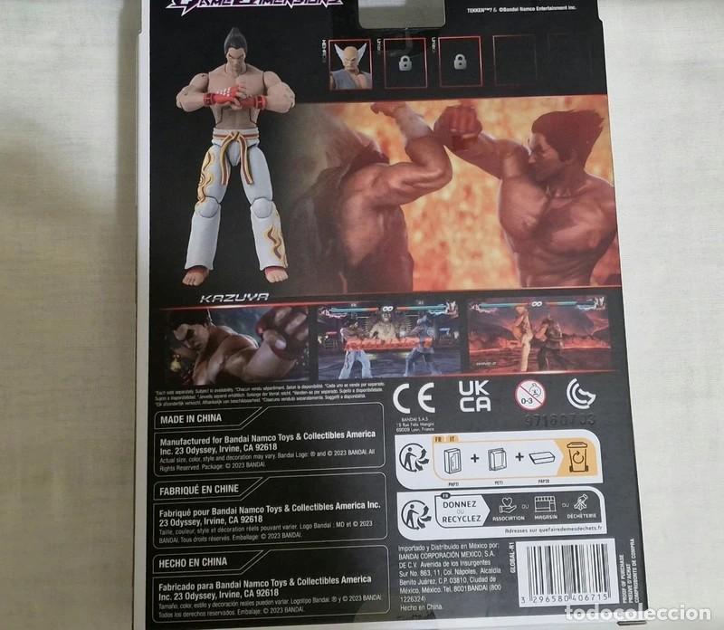 Figuras de acci&oacute;n: Kazuya | Tekken (Bandai) | Game Dimensions - Foto 2