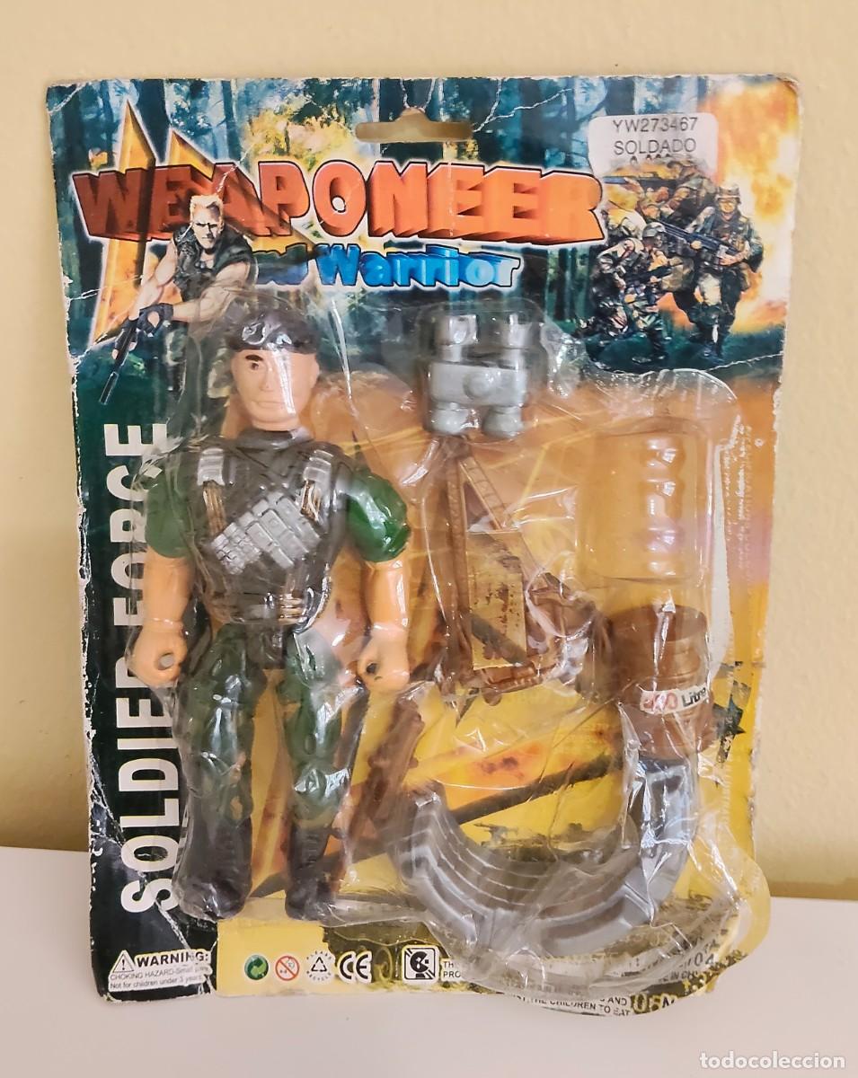 Figuras de acci&oacute;n: WEAPONEER SOLDIER FORCE EN SU BLISTER ORIGINAL - Foto 1