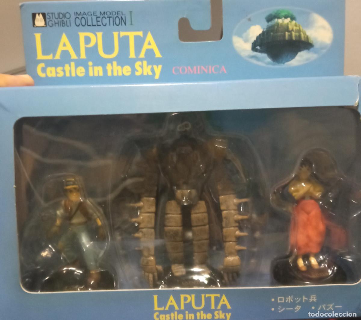 Figuras de acci&oacute;n: Studio Ghibli Laputa. El castillo en el cielo. 3 figuras - Foto 1