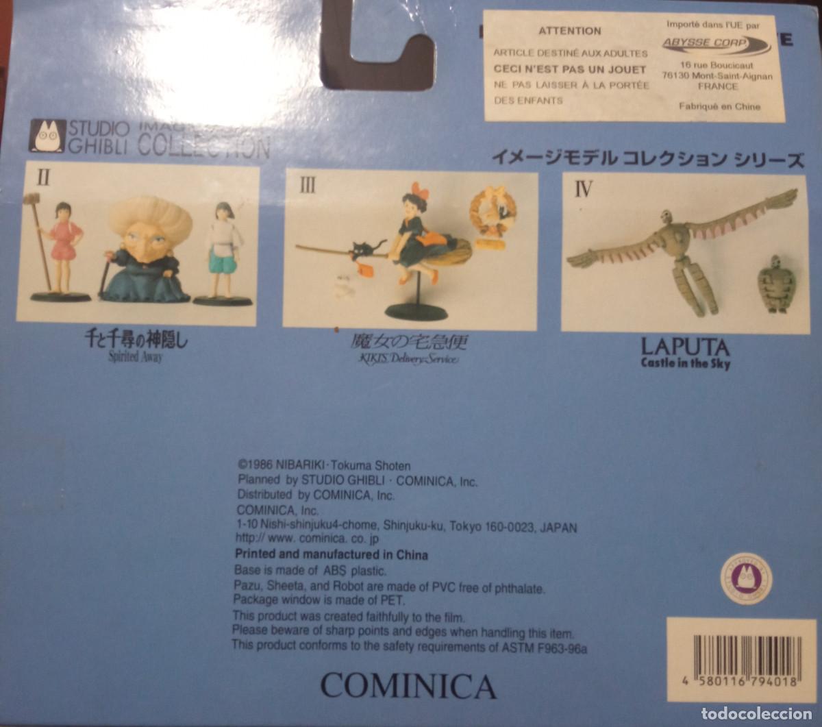 Figuras de acci&oacute;n: Studio Ghibli Laputa. El castillo en el cielo. 3 figuras - Foto 2