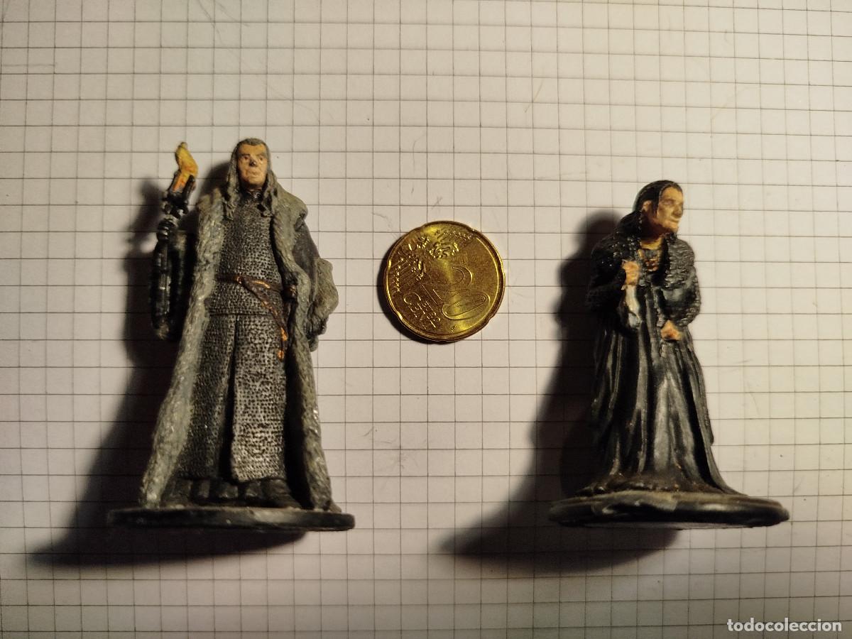 Figuras de acci&oacute;n: Dos figuras de hierro se&ntilde;or de los anillos - Foto 1