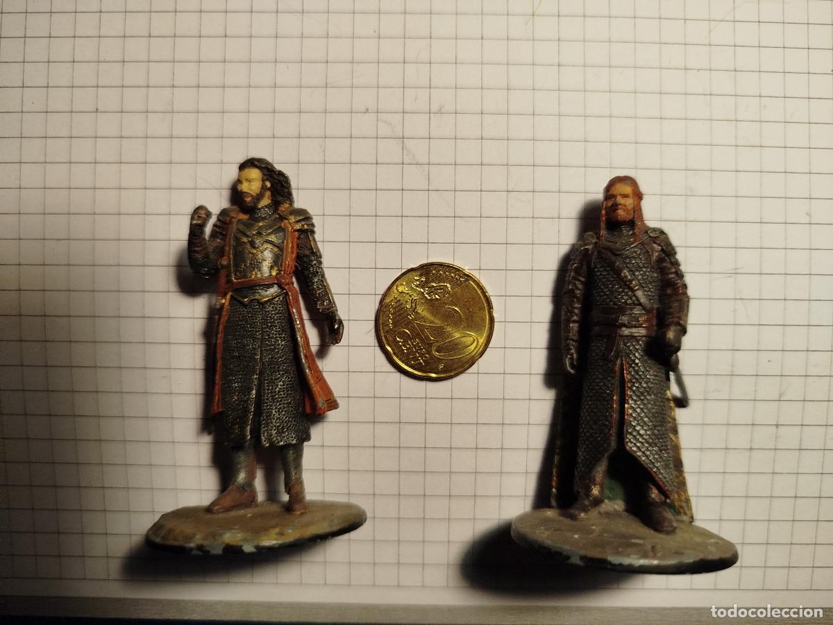 Figuras de acci&oacute;n: Dos figuras de hierro se&ntilde;or de los anillos - Foto 1