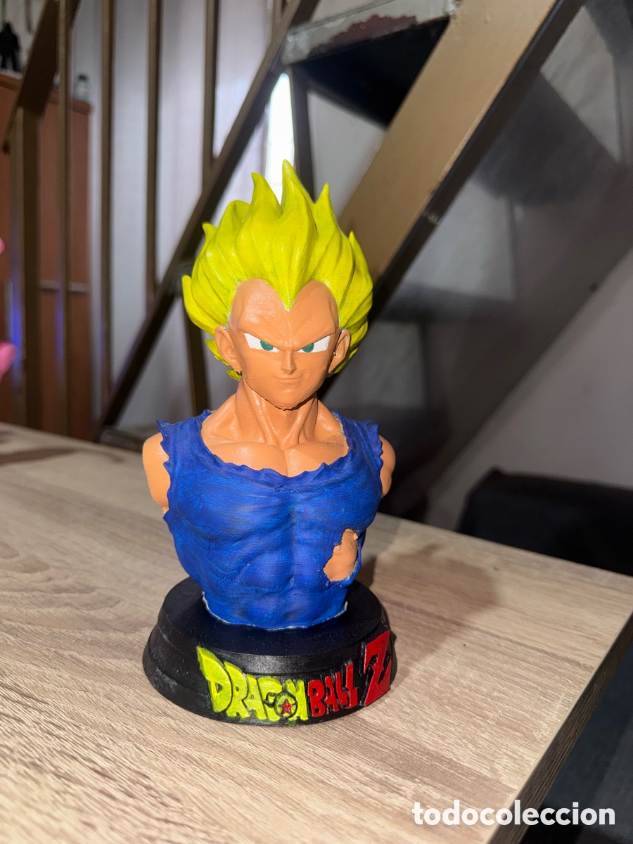 Figuras de acci&oacute;n: Busto vegeta super saiyan - Foto 1