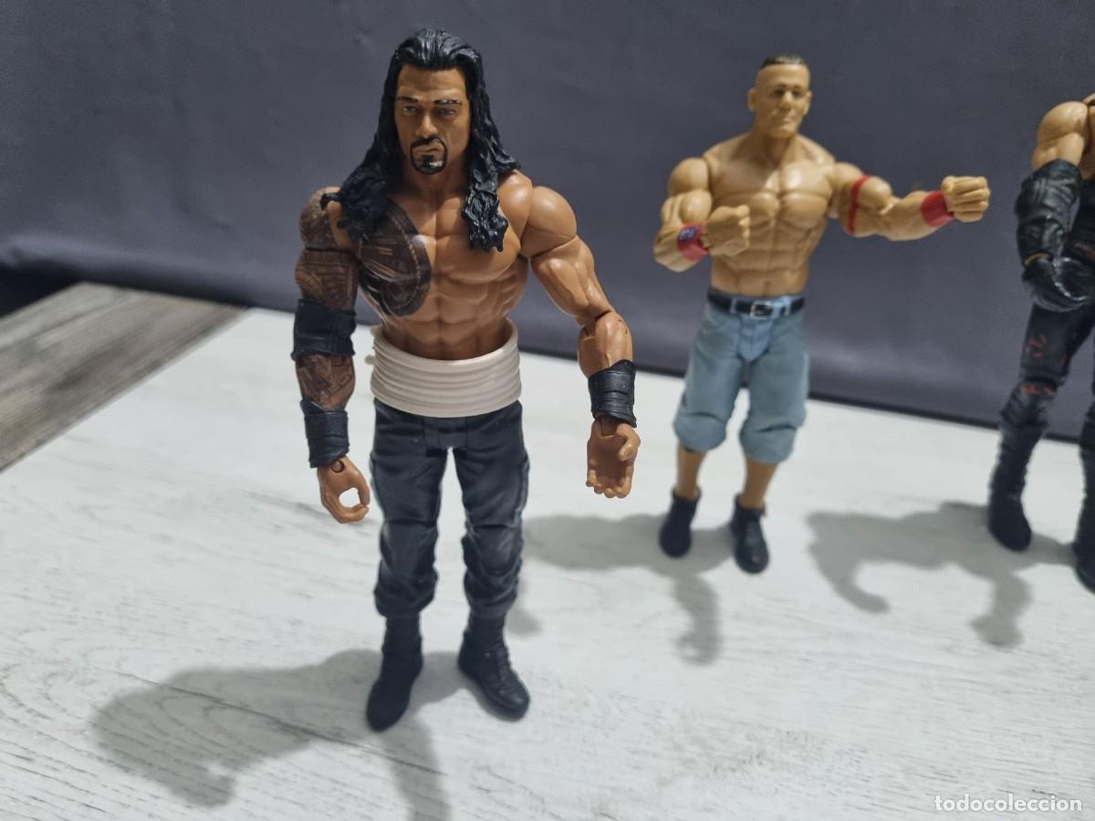 Figuras de acci&oacute;n: Lote de 5 luchadores WWE - Foto 2